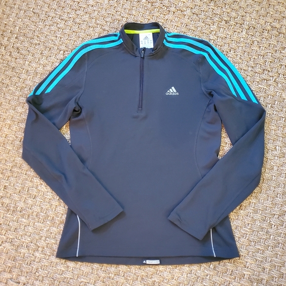 adidas Formation Response 1/4 Zip LS Shirt - Picture 10 of 10